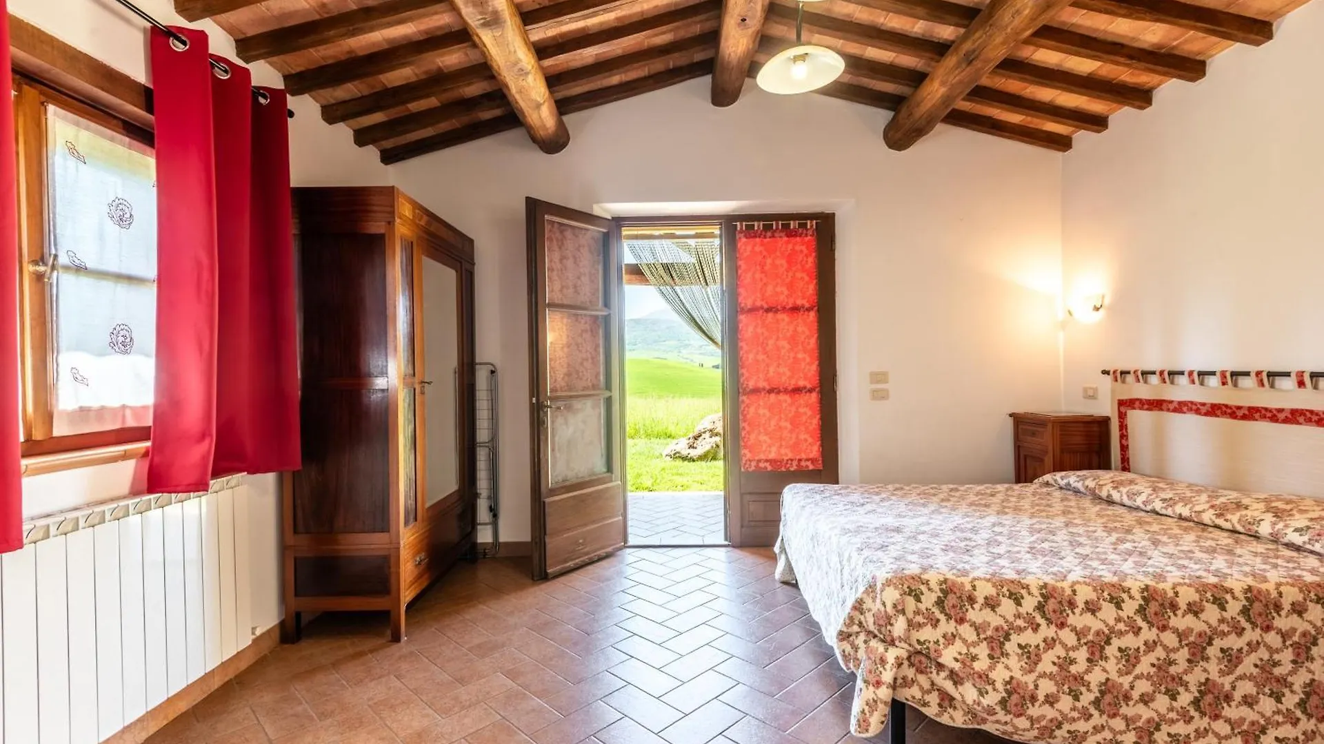 Farma Agriturismo Sant'Ansano Castiglione dʼOrcia Itálie